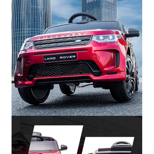 Продукт Акумулаторен джип LAND ROVER  DISCOVERY 4X4 Licensed 12V,MP3, с меки гуми и кожена седалка, 2022 година - 0 - BG Hlapeta
